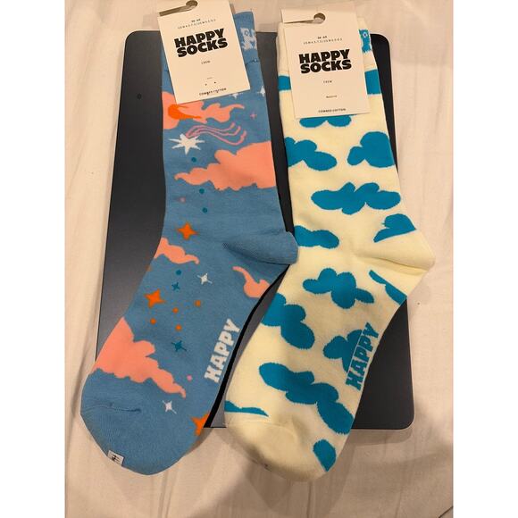 Happy Socks Accessories - Happy socks Small/Medium 2 Pair, Clouds